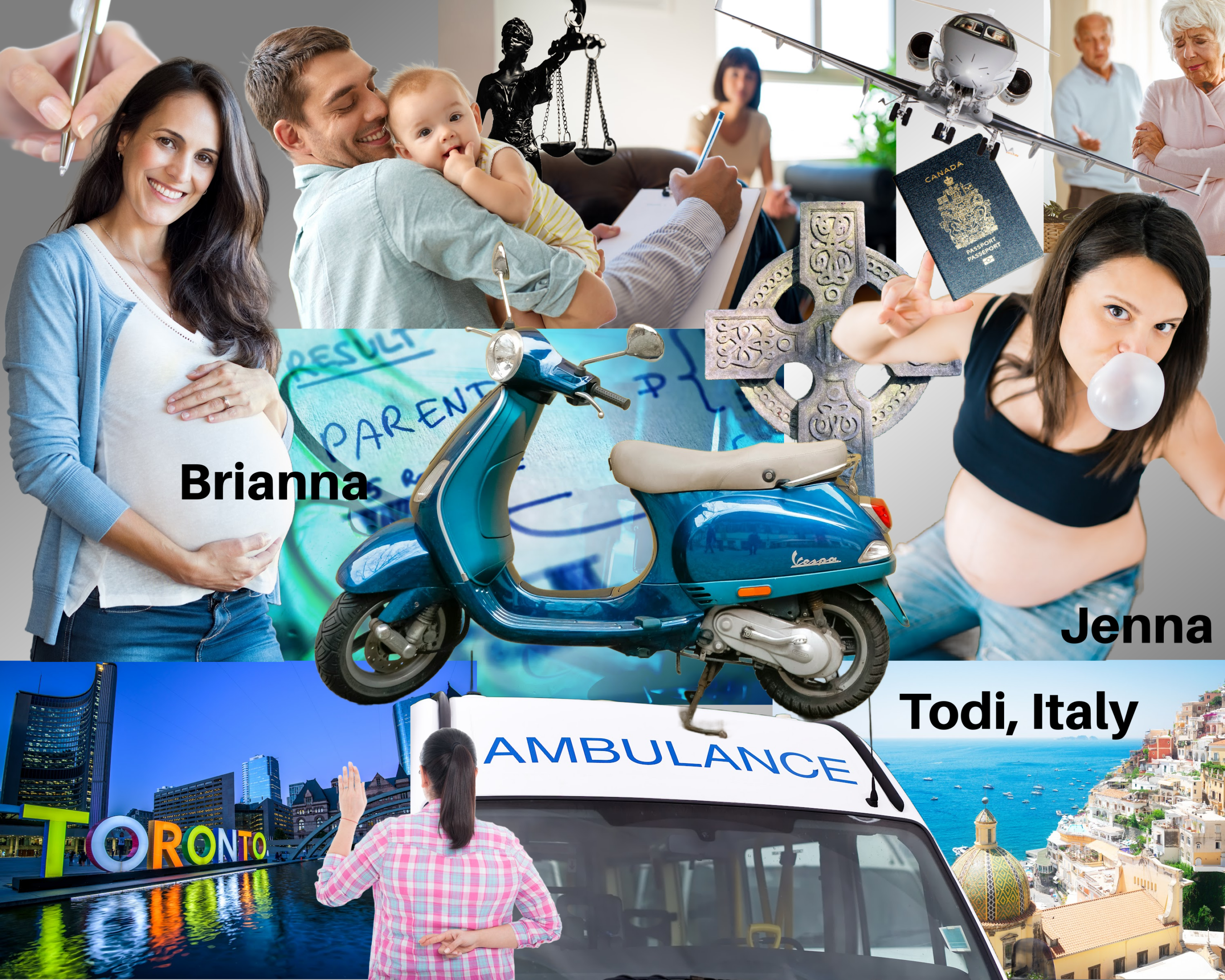 mood board for Bringing Family Home a Bookclub Fiction work in progress by Kristine Laco